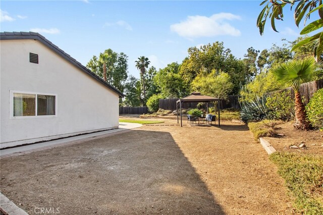 18165 Sharon Cir, Yorba Linda, CA 92886 - fenced backyard featuring a gazebo and a patio