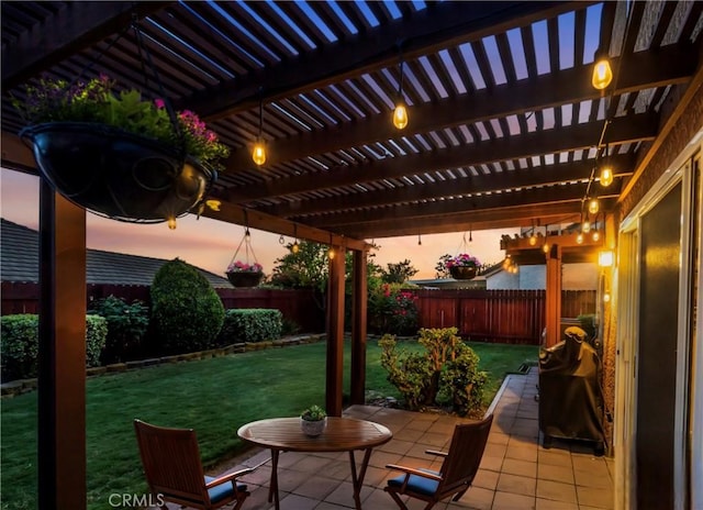 11103 Muirfield Dr, Rancho Cucamonga, CA 91730 - view of patio featuring a pergola