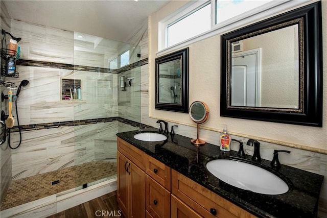 11103 Muirfield Dr, Rancho Cucamonga, CA 91730 - bathroom with a walk in shower and double vanity