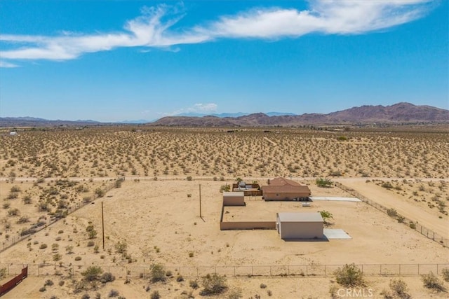 63357 Uranium Rd, Joshua Tree, CA 92252 - overview of rural landscape featuring a desert landscape and mountains