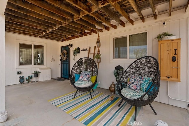 55436 Cone Blvd, Landers, CA 92285 - view of patio featuring radiator