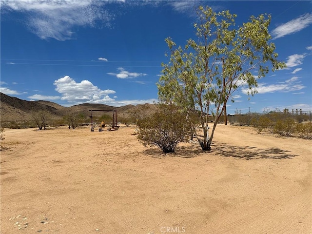55436 Cone Blvd, Landers, CA 92285 - view of yard with a mountain view and a view of countryside