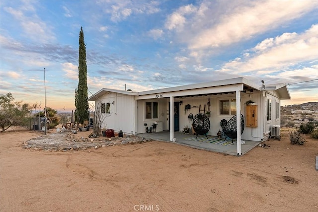 55436 Cone Blvd, Landers, CA 92285 - rear view of property featuring a patio