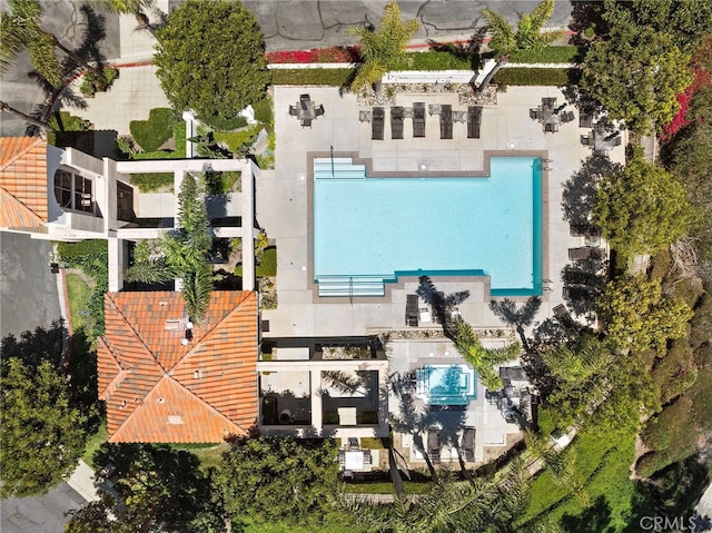 48 Siena, Laguna Niguel, CA 92677 - aerial view of a pool