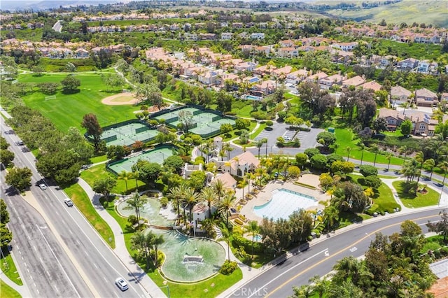 48 Siena, Laguna Niguel, CA 92677 - aerial view of residential area with a pool area