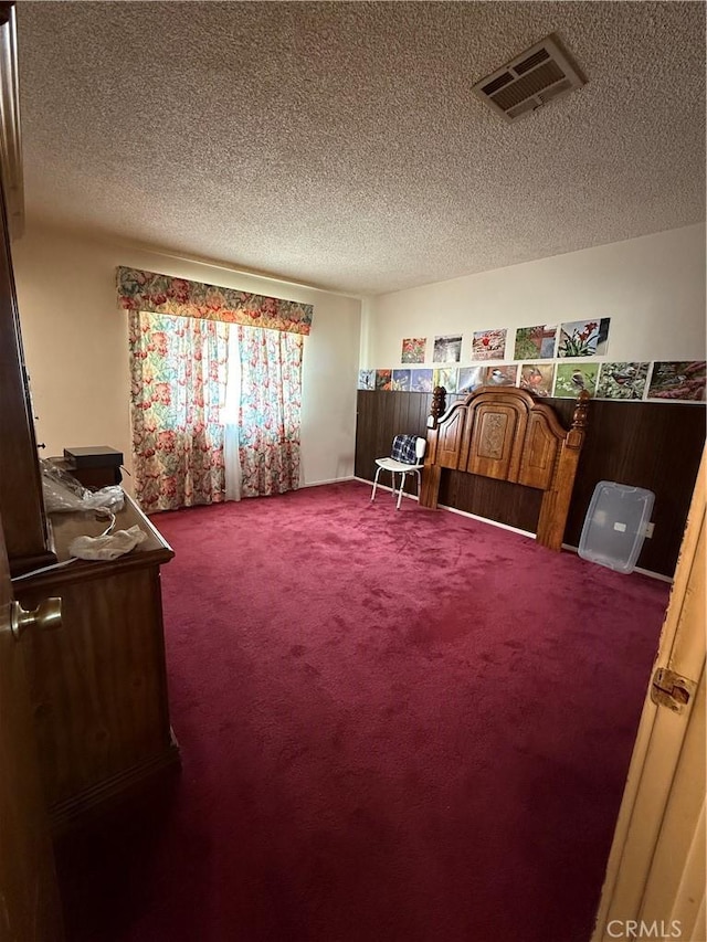 72400 El Paseo Dr Unit 29, Palms, CA 92277 - living area with carpet floors and a textured ceiling