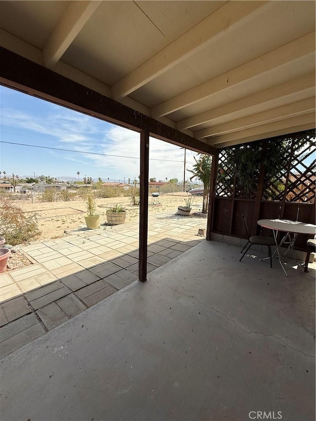 72400 El Paseo Dr Unit 29, Palms, CA 92277 - view of patio / terrace