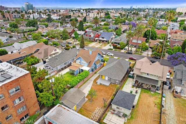 142 S Ardmore Ave, Los Angeles, CA 90004 - aerial perspective of suburban area