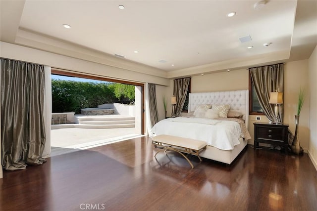 32661 Caribbean Dr, Dana Point, CA 92629 - bedroom with wood finished floors and recessed lighting