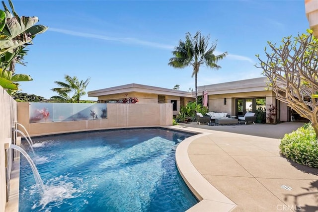 32661 Caribbean Dr, Dana Point, CA 92629 - view of pool with an outdoor hangout area and a patio