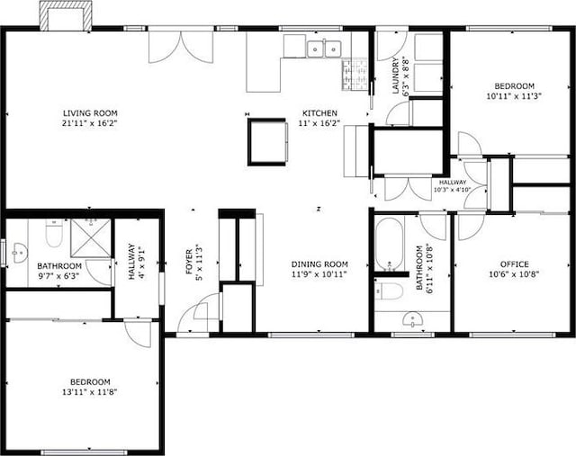16733 Archwood St, Van Nuys, CA 91406 - room layout