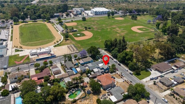 11073 Andrews St, South El Monte, CA 91733 - aerial view of property's location