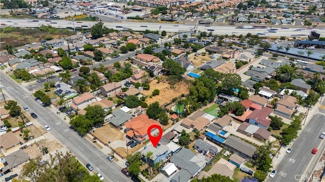 11073 Andrews St, South El Monte, CA 91733 - aerial view of property's location featuring nearby suburban area