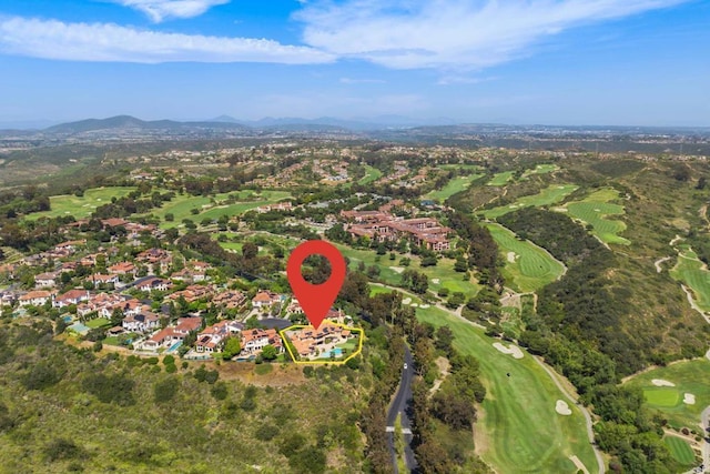 5106 Meadows Del Mar, San Diego, CA 92130 - view of property location featuring a golf course, mountains, and nearby suburban area