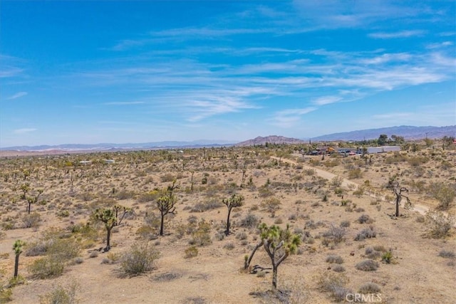 3977 Sage Ave, Yucca Valley, CA 92284 - view of mountain background featuring a desert landscape and rural landscape
