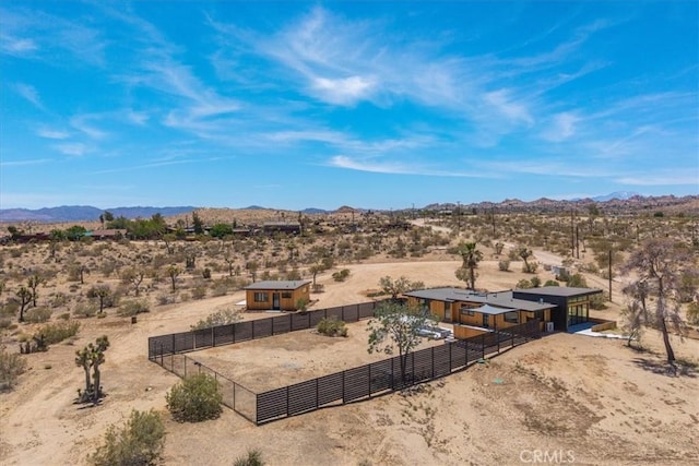 3977 Sage Ave, Yucca Valley, CA 92284 - view of patio featuring view of desert, a mountain view, and a view of countryside