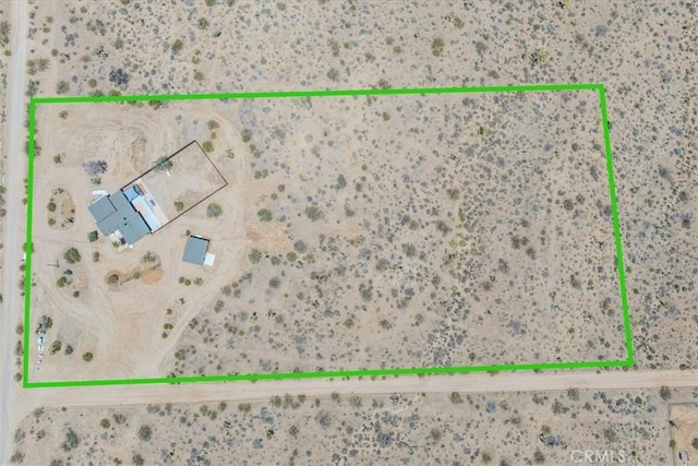 3977 Sage Ave, Yucca Valley, CA 92284 - map / location with property parcel outlined