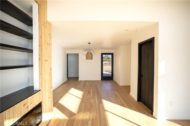 3977 Sage Ave, Yucca Valley, CA 92284 - spare room with light wood-style floors, baseboards, and a smoke detector