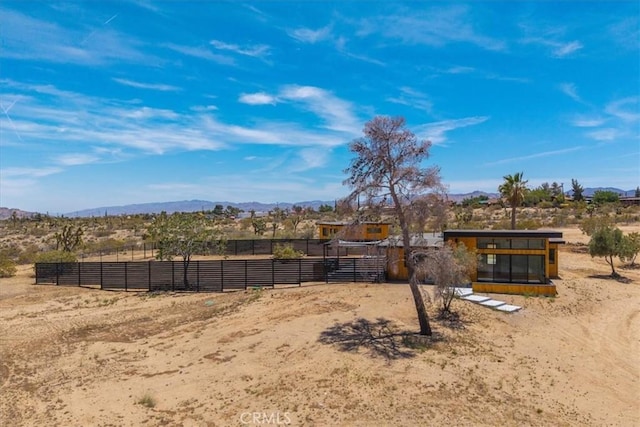3977 Sage Ave, Yucca Valley, CA 92284 - view of yard featuring a mountain view