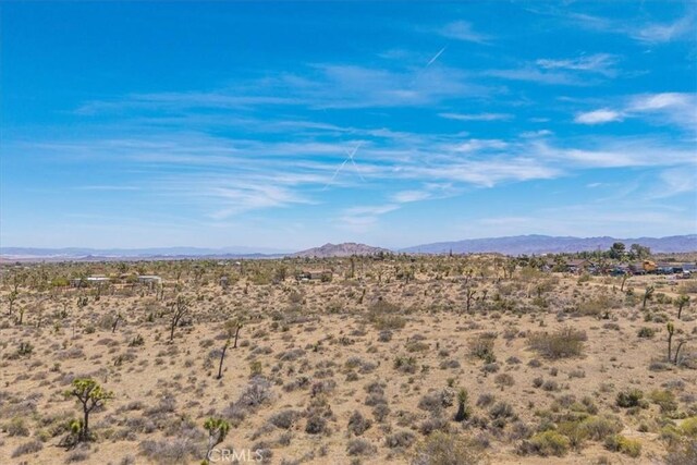 3977 Sage Ave, Yucca Valley, CA 92284 - view of mountain backdrop with a desert landscape and rural landscape