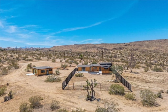3977 Sage Ave, Yucca Valley, CA 92284 - mountain view with a desert landscape and rural landscape