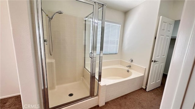 762 Saint James Dr, Corona, CA 92882 - full bathroom featuring a stall shower and a garden tub