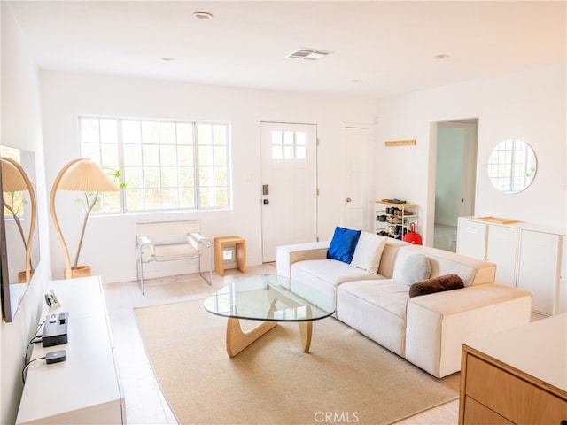 12907 Sunburst St, Los Angeles, CA 91331 - living area featuring light wood-style floors