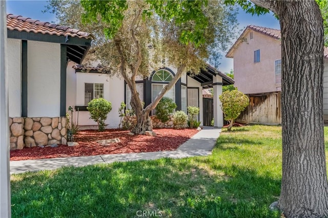 3030 Twincreek Ave, Palmdale, CA 93551 - mediterranean / spanish house with a tiled roof and stucco siding