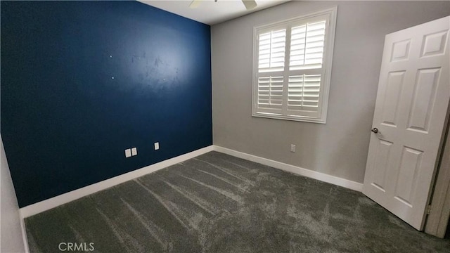 26246 Reade Pl, Stevenson Ranch, CA 91381 - empty room featuring carpet flooring, baseboards, and ceiling fan