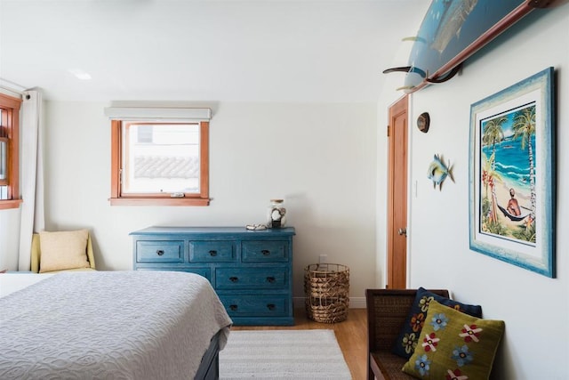 2675 Clove St, San Diego, CA 92106 - bedroom with light wood finished floors and baseboards