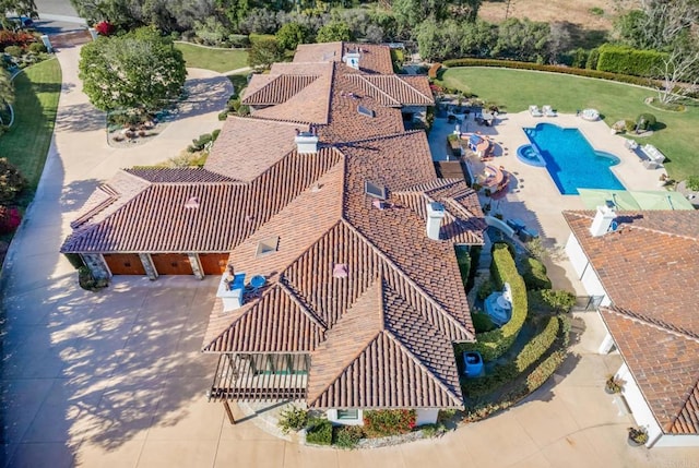 4843 La Jacaranda, Rancho Santa Fe, CA 92067 - view of subject property featuring a pool