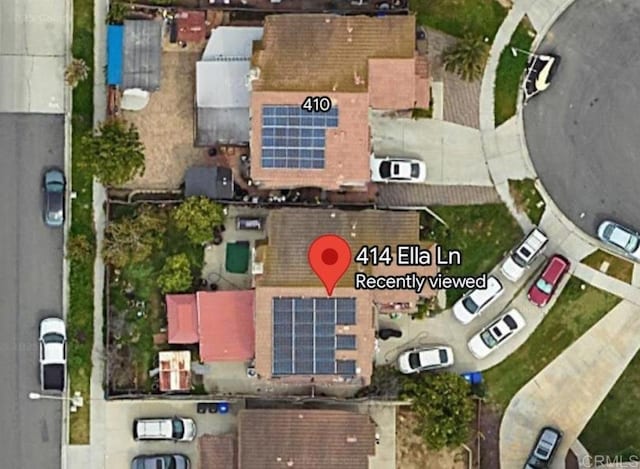414 Ella Ln, San Diego, CA 92114 - aerial view of property and surrounding area