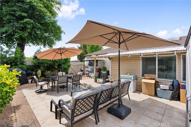 2011 W Katella Ave Unit 17, Anaheim, CA 92804 - view of patio / terrace featuring outdoor dining area