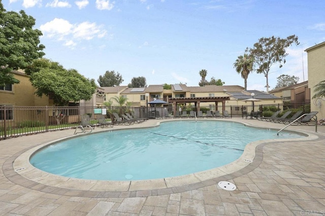 5938 Rancho Mission Rd Unit 133, San Diego, CA 92108 - community pool with a patio area