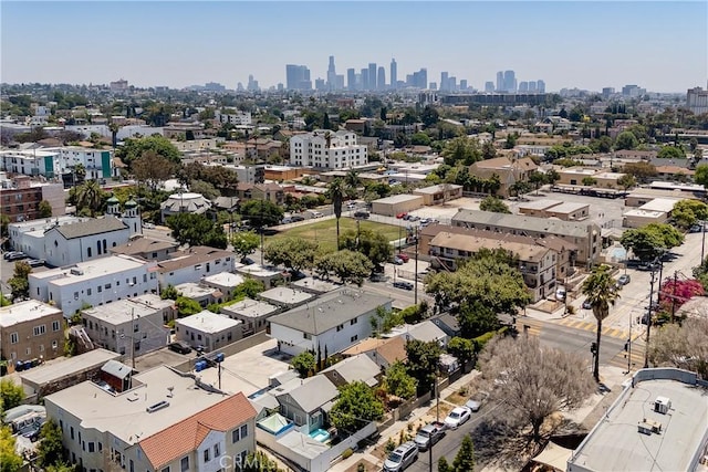 4071 Melrose Ave Unit 1, Los Angeles, CA 90029 - drone / aerial view of city skyline