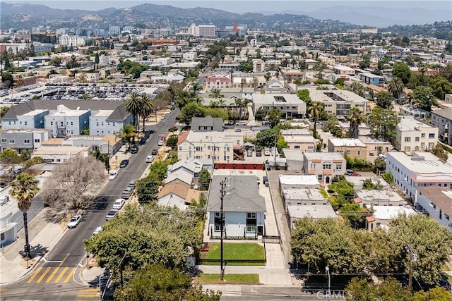 4071 Melrose Ave Unit 1, Los Angeles, CA 90029 - aerial view of a mountainous background