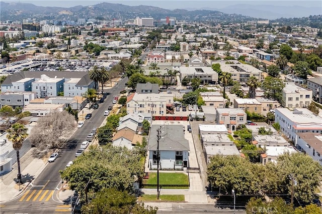 4071 Melrose Ave Unit 1, Los Angeles, CA 90029 - drone / aerial view of a mountain backdrop