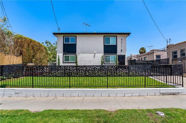 4071 Melrose Ave Unit 1, Los Angeles, CA 90029 - view of front of house with stucco siding