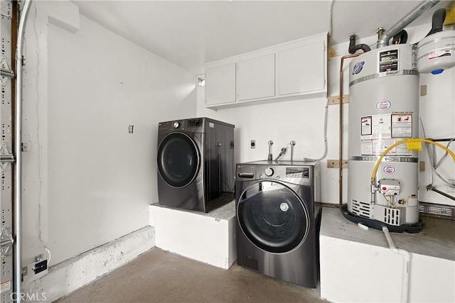 1202 Monte Sereno Dr, Thousand Oaks, CA 91360 - washroom featuring washer / dryer and water heater