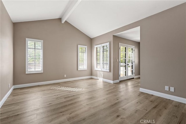 1202 Monte Sereno Dr, Thousand Oaks, CA 91360 - empty room with plenty of natural light, light wood finished floors, and baseboards
