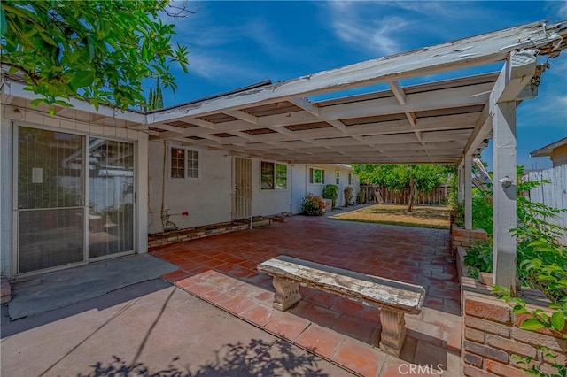 1640 Shirley St, Merced, CA 95341 - fenced backyard with a patio