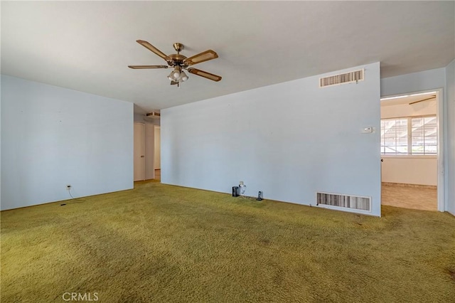 1640 Shirley St, Merced, CA 95341 - carpeted spare room with a ceiling fan
