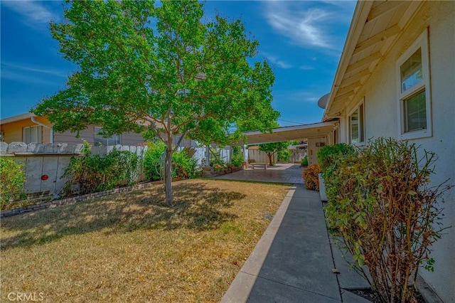 1640 Shirley St, Merced, CA 95341 - view of yard with a patio area