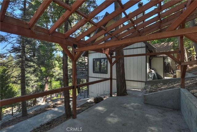 28545 Wabash Dr, Lake Arrowhead, CA 92352 - view of patio / terrace