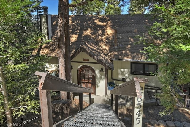 28545 Wabash Dr, Lake Arrowhead, CA 92352 - view of front facade