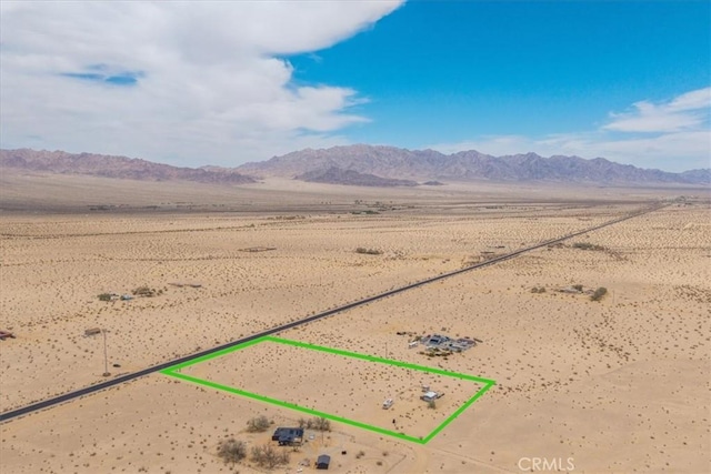 84951 Amboy Rd Unit 29, Palms, CA 92277 - view of mountain backdrop featuring a desert landscape and rural landscape