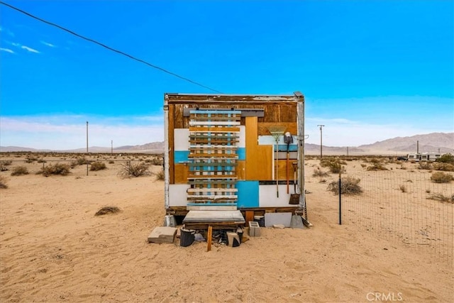 84951 Amboy Rd Unit 29, Palms, CA 92277 - view of home's community featuring a mountain view, view of desert, and a view of rural / pastoral area