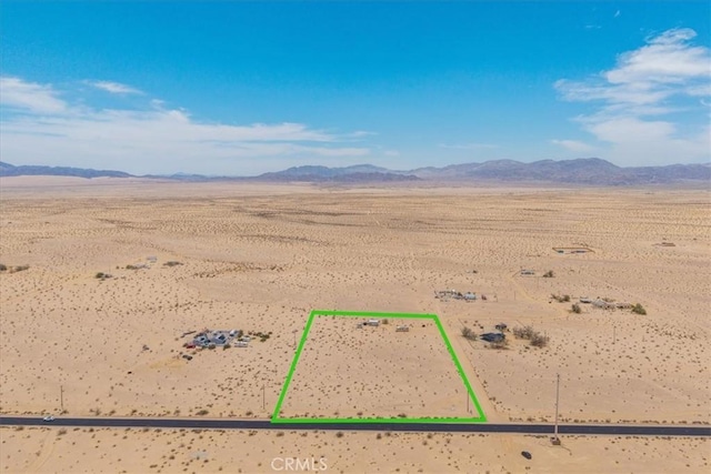 84951 Amboy Rd Unit 29, Palms, CA 92277 - view of mountain backdrop with a desert landscape and rural landscape