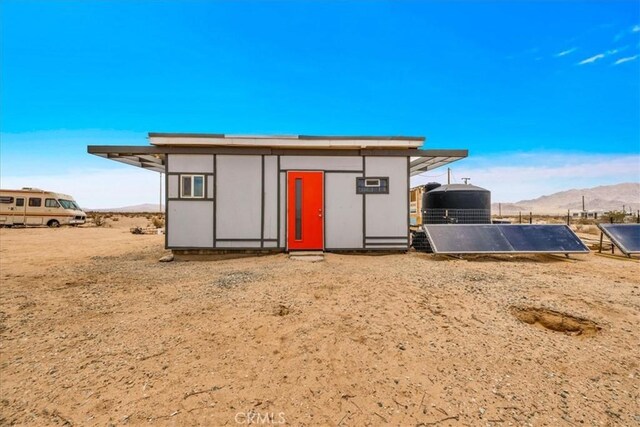 84951 Amboy Rd Unit 29, Palms, CA 92277 - rear view of property with a mountain view
