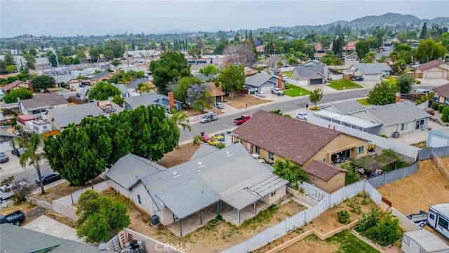 4496 Lyon Ave, Riverside, CA 92505 - aerial perspective of suburban area featuring a mountainous background